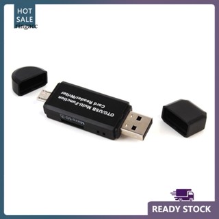 Rga เครื่องอ่านการ์ด Micro USB SD TF OTG ความเร็วสูง แบบพกพา สําหรับโทรศัพท์มือถือ แล็ปท็อป