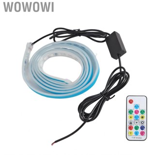 Wowowi Flexible Car  Light Strip Super Bright Tube Lamp Decorative with  For Front Bonnet