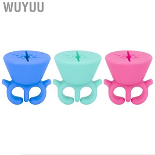 Wuyuu Wearable Nail Polish Holder  Nail Polish Holder Ring Prevent Tipping Comfortable Wear for Home Use