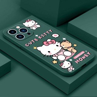 เคสซิลิโคนนิ่ม ลายคิตตี้ กันตก สําหรับ Infinix Hot 11S NFC Hot 10 Play Hot 11 Play Hot 11 2022 Hot 20S 12i 10 10S Hot 10i 9 Play Smart 5 Pro MF043A