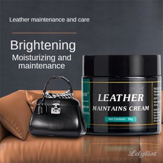 ღ 50g Universal Leather Care Cream Sofa Care Oil Sofa Bag Care Polishing Oil Leather Curing Paste Leather Care Repairing Accessories