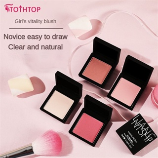 Liangnishi Beauty Twilight Blush Powder แป้งปัดแก้มเนื้อละเอียดและใช้งานง่าย สีนู้ด เมคอัพ Natural Rouge Monochrome Blush [TOP]