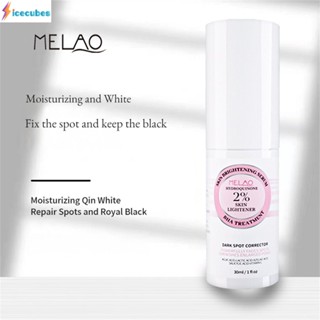 Melao Brightening White Solution ปรับสีผิวให้กระจ่างใส ให้ความชุ่มชื่นและให้ความชุ่มชื้น ไวท์เทนนิ่งและปรับผิวให้นุ่มนวล Essence Brightening ICECUBES