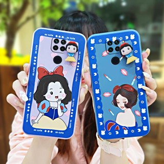 protective case phone case Phone Case For Redmi Note9/Redmi 10X 4G Corgi PP Skin feel silicone Liquid silicone shell