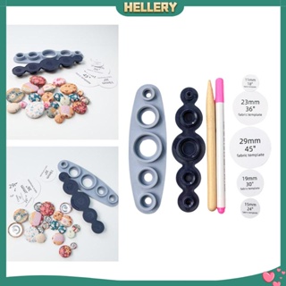 [HelleryTH] ชุดปุ่มกดผ้า 11 มม. 15 มม. 19 มม. 23 มม. 29 มม. แฮนด์เมด DIY