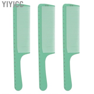 Yiyicc Styling Comb  Rounded Tooth Hair Detangling 3pcs Professional Portable for Salon