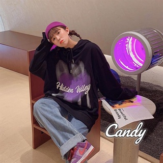 Candy Kids  เสื้อผ้าผู้ญิง แขนยาว เสื้อฮู้ด คลุมหญิง สไตล์เกาหลี แฟชั่น  fashion คุณภาพสูง Comfortable Chic A28J18X 36Z230909