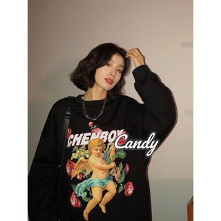 Candy Kids  เสื้อผ้าผู้ญิง แขนยาว เสื้อฮู้ด คลุมหญิง สไตล์เกาหลี แฟชั่น  High quality ทันสมัย ทันสมัย Korean Style A28J193 36Z230909