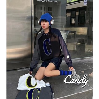 Candy Kids เสื้อผ้าผู้ญิง แขนยาว เสื้อฮู้ด คลุมหญิง สไตล์เกาหลี แฟชั่น A28J192 33Z230818