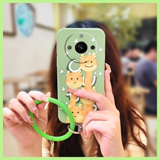 Lens bump protection Cartoon Phone Case For OPPO Realme11 phone case protective case wristband Camera all inclusive