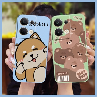 Lens package Back Cover Phone Case For OPPO Reno9 Pro+ 5G/Reno9 Pro Plus Cartoon phone case Solid color soft shell Anti-fall