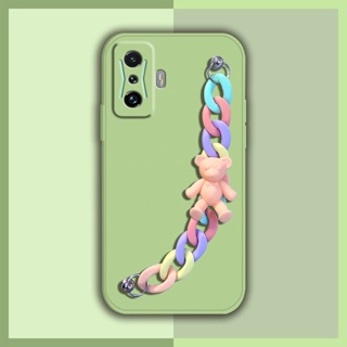 Skin-friendly feel Nordic style Phone Case For Redmi K50 Gaming Edition/POCO F4 GT Bear bracelet Simplicity Lens package