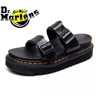 DR MARTENS Dr. Martens รองเท้าแตะแพลตฟอร์ม สําหรับผู้ชาย และผู้หญิง 2023 รองเท้าแตะ Martens water Wair หนังแท้ สําหรับผู้ชาย และผู้หญิง U0WQ RCYY