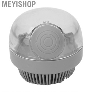 Meyishop Scalp Massaging  Brush Foaming Head Scrubber Press for Skin Bathroom