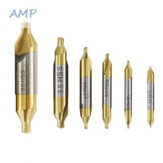 ⚡NEW 8⚡Center Drill Bit Hole Cutter TiN Coated 1.0 /1.5/ 2/ 2.5/ 3.5/ 5.0 Mm 60 Degrees