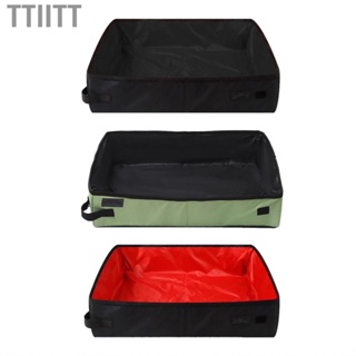 Ttiitt Pan Box  Practical 50x40cm Folding Tray for Travelling