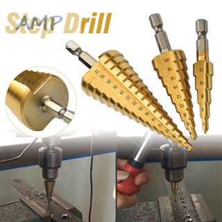 ⚡NEW 8⚡Durable HSS Steel Drill Bits 4 12 4 20 4 32 Titanium Coated for Longevity