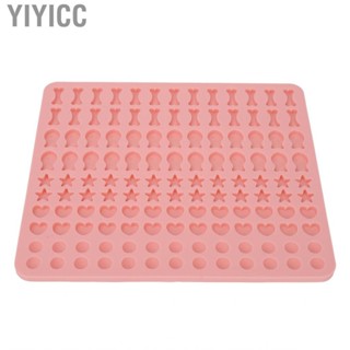 Yiyicc Silicone Baking Mold Heart  Star Fish Shape Candy for Jelly Dog Treat