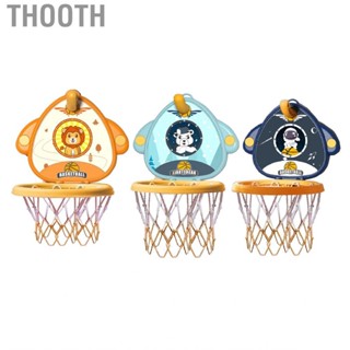 Thooth Kid s Basketball Hoop  Toy Thickened Board Small Size PVC Material Foldable for Girls Indoor