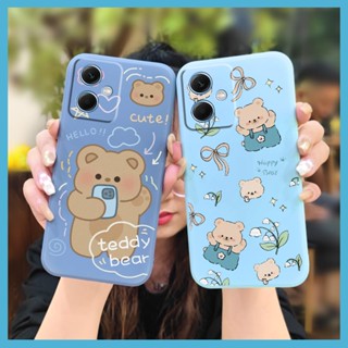 Liquid silicone shell Cartoon Phone Case For Redmi Note12 5G Global/Poco X5 5G soft shell Anti-fall phone case Simplicity