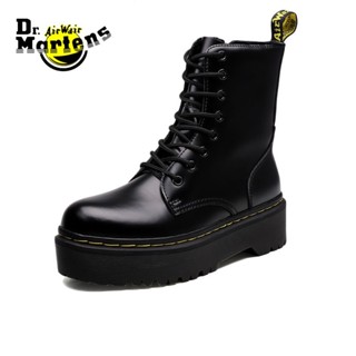 DR.MARTENS รองเท้าบูทมาร์ติน หนังวัวแท้ สไตล์อังกฤษ สําหรับผู้หญิง FQTC 0XKV