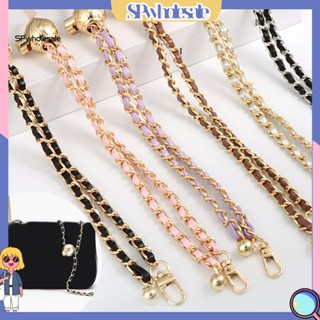 ขายส่ง|  สายโซ่คล้องกระเป๋าสะพายไหล่ สีทอง ยาว 120 ซม. แบบเปลี่ยน สําหรับกระเป๋าถือ กระเป๋าสะพายไหล่ Diy