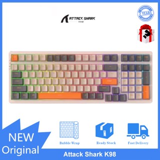 Attack Shark K98RGB คีย์บอร์ดเมคคานิคอล สามโหมด