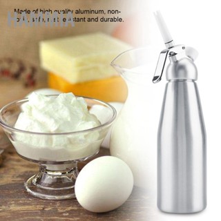 HAMMIA อลูมิเนียมแบบพกพาขนาด 1000 มล. เครื่องจ่ายวิปปิ้งครีม Foamer Dessert Tool