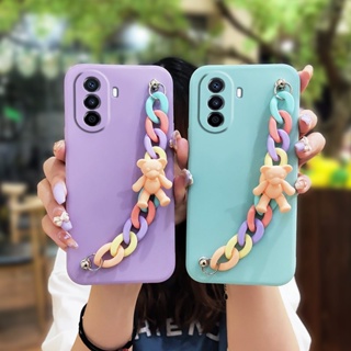 Simplicity Skin-friendly feel Phone Case For Huawei Nova Y70/Y70 Plus/Enjoy50 4G protective case Solid color