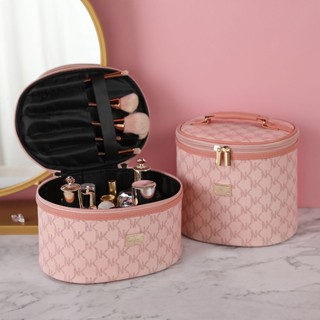 Portable large cosmetics storage bag large capacity super hot makeup bag advanced 2022 new solid color small size