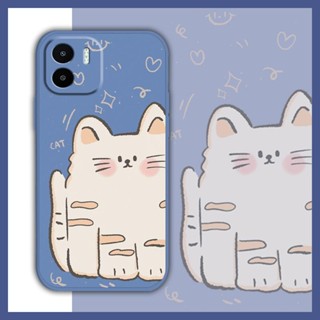 Skin-friendly feel Anti-fall Phone Case For Redmi A1 4G Skin feel silicone protective case Back Cover Cartoon