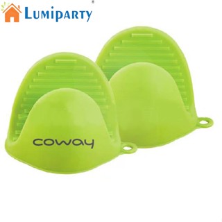 Lumiparty ถุงมือซิลิโคน กันความร้อน กันลื่น สําหรับเตาอบ เบเกอรี่