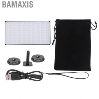 Bamaxis RGB  Fill Light Video Photography Lamp 12 Scene Adjustable 3000K‑6500K