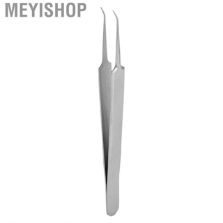 Meyishop Blackhead Tweezers  Hygienic Long Lasting Stainless Steel Wearproof Pimple Diagonal for Blemishes