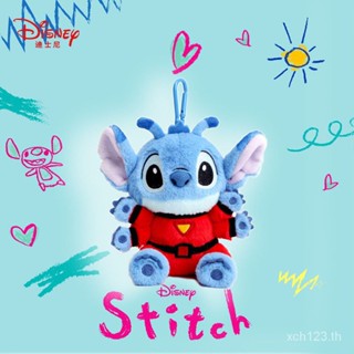 [พร้อมส่ง] ของแท้ พวงกุญแจ จี้ตุ๊กตา Stitch Combat Form L6EE