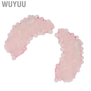 Wuyuu Facial Stone  Rose Quartz  Aging Fatigue Relief Skin Friendly Jade Eye for