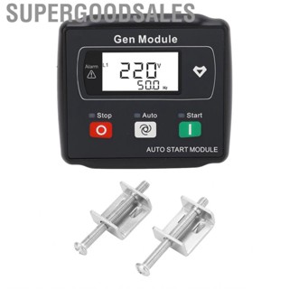 Supergoodsales Generator Auto Controller DC8-35V 3 Working Modes Genset Control Module  Indicator Light Silicone Buttons for Diesel Engine