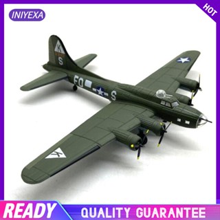 [Iniyexa] โมเดลเครื่องบิน สเกล 1/144 US B 17 โลหะ อเนกประสงค์ สําหรับเก็บสะสม