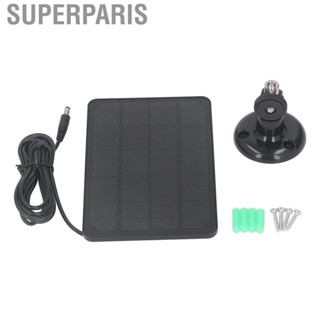 Superparis Outdoor Solar Panel  ABS Housing 5V 10W  Multifunctional High Efficiency for Monitoring System