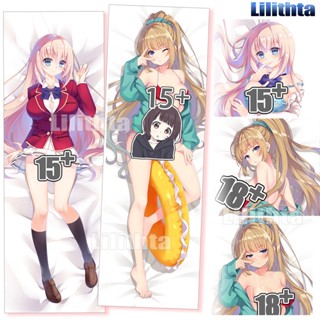 ปลอกหมอน ลายการ์ตูนอนิเมะ Dakimakura Karuizawa Kei and Ichinose Honami Youkoso Jitsuryoku Shijou Shugi No Kyoushitsu e Game ปลอกหมอนบอดี้ ปลอกหมอน ทําเอง