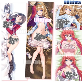 ปลอกหมอน พิมพ์ลายการ์ตูนอนิเมะ Dakimakura Karuizawa Kei and Sakura Airi and Horikita Suzune Youkoso Jitsuryoku Shijou Shugi No Kyo Game ปลอกหมอนบอดี้เพลย์ ทํามือ