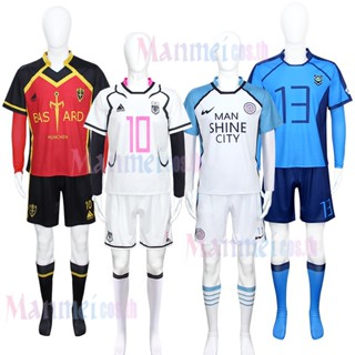 BLUELOCK blue prison jersey cos costume German team red and black ball uniform animation cosplay Jie Shiyi