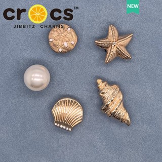 jibbitz crocs แท้ อุปกรณ์เสริมหัวเข็มขัดโลหะ คุณภาพสูง สําหรับตกแต่งรองเท้า