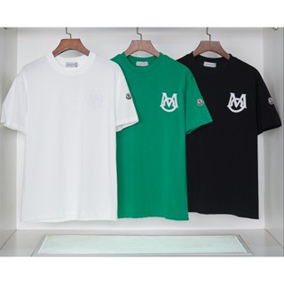 Mj- เสื้อยืดแขนสั้นลําลอง ทรงหลวม แฟชั่นสําหรับผู้ชาย และผู้หญิง
