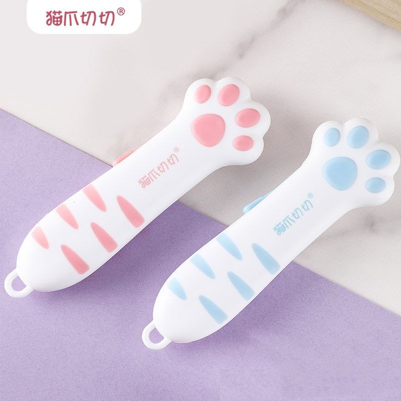 [พร้อมส่ง] กล่องมีดตัดเล็บแมวน่ารัก สร้างสรรค์ เครื่องเขียน สําหรับเด็กผู้หญิง