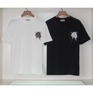 Mj- เสื้อยืดแขนสั้นลําลอง ทรงหลวม แฟชั่นสําหรับผู้ชาย และผู้หญิง