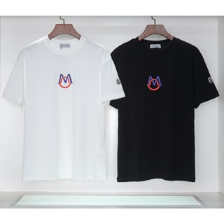 Mj- เสื้อยืดแขนสั้นลําลอง ทรงหลวม แฟชั่นสําหรับผู้ชาย และผู้หญิง