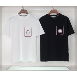 Mj- เสื้อยืดแขนสั้นลําลอง ทรงหลวม แฟชั่นสําหรับผู้ชาย และผู้หญิง