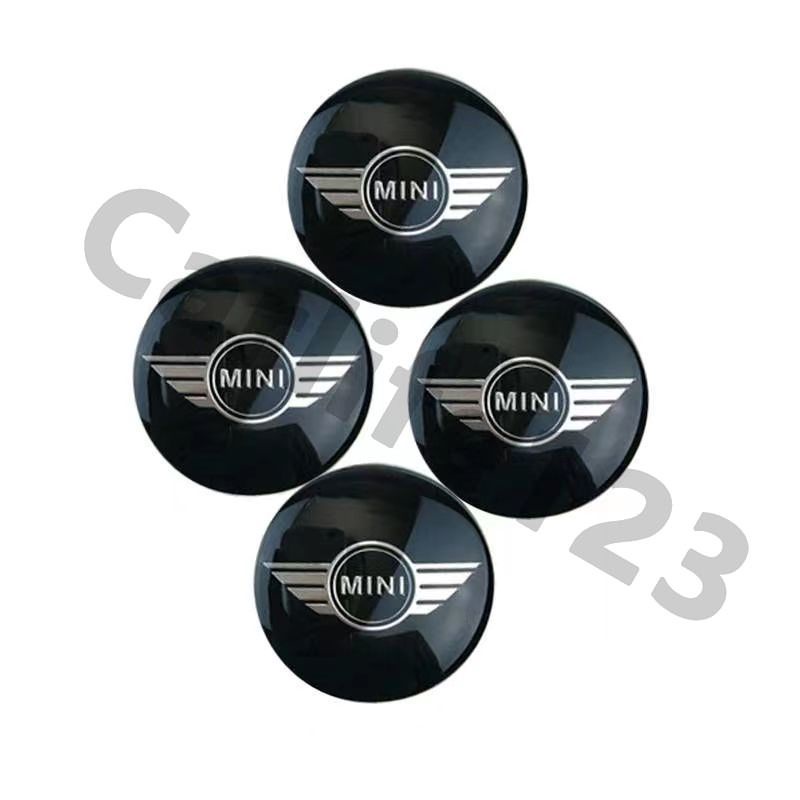 4 ชิ้น 56 มม. BMW MINI Cooper R56 R60 ดุมล้อ Center ฝาครอบสติกเกอร์อลูมิเนียม - รูปที่ 5