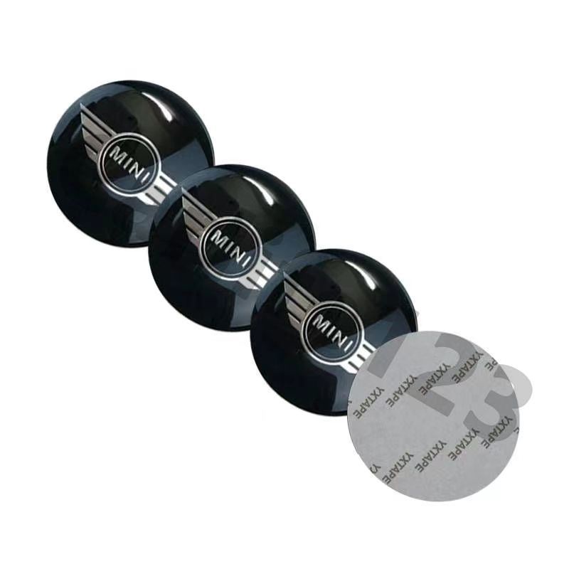4 ชิ้น 56 มม. BMW MINI Cooper R56 R60 ดุมล้อ Center ฝาครอบสติกเกอร์อลูมิเนียม - รูปที่ 6